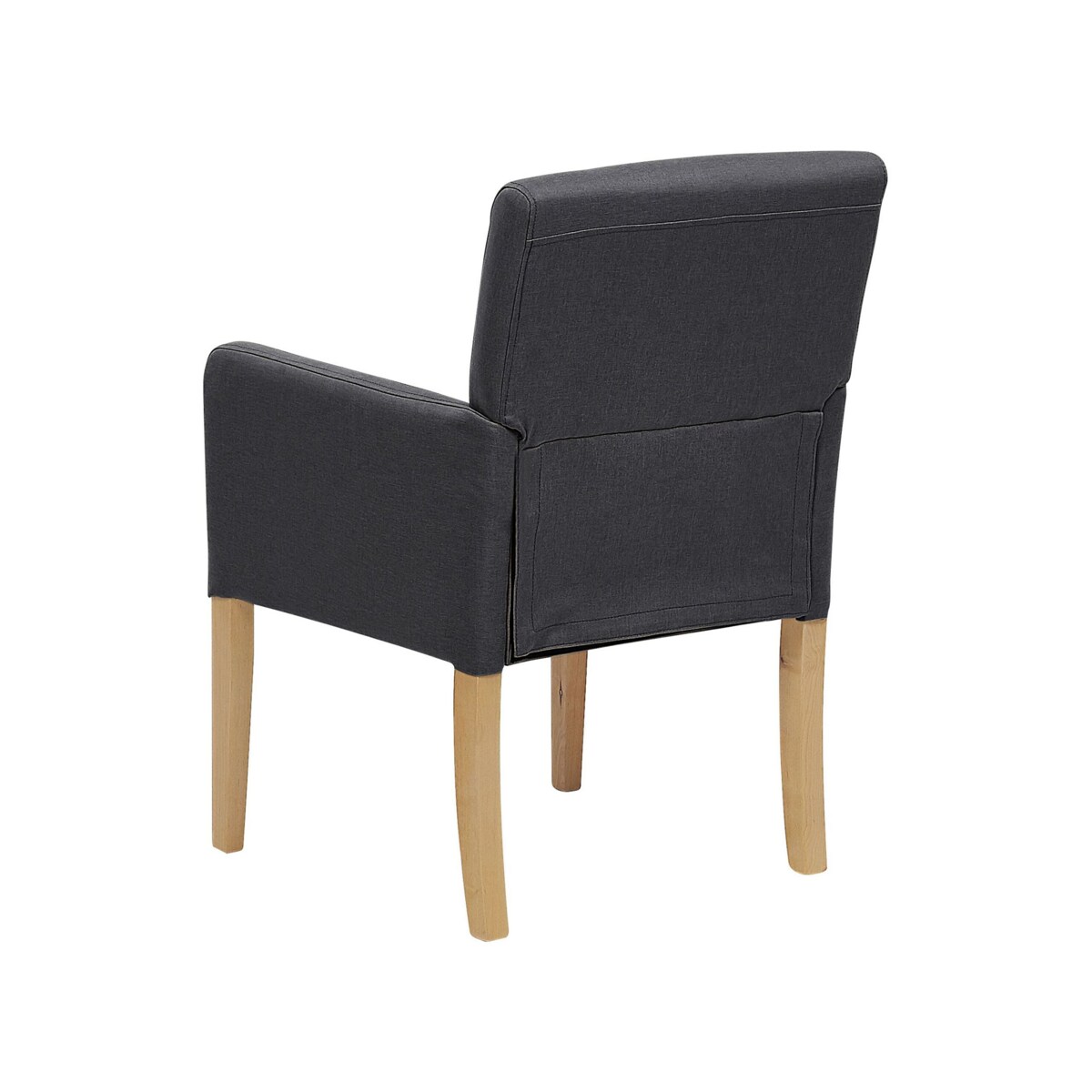 Krzesło do jadalni ciemnoszare ROCKEFELLER