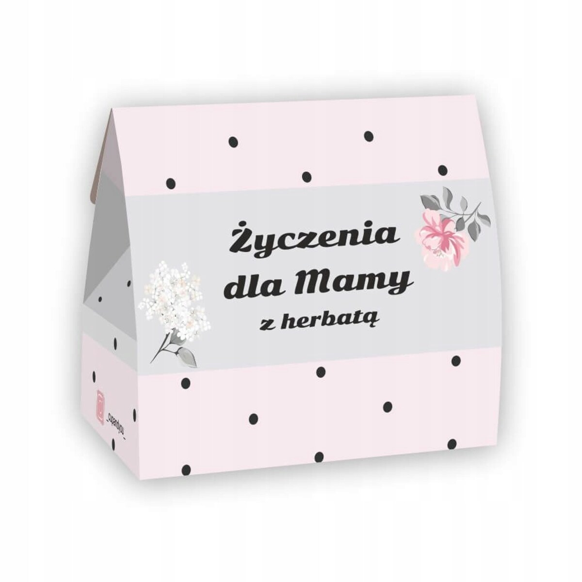 BOX zestaw prezentowy upominkowy na DZIEŃ MATKI URODZINY - herbaty sypane kubek zaparzacz róże mydlane - prezent upominek dla mamy teściowej