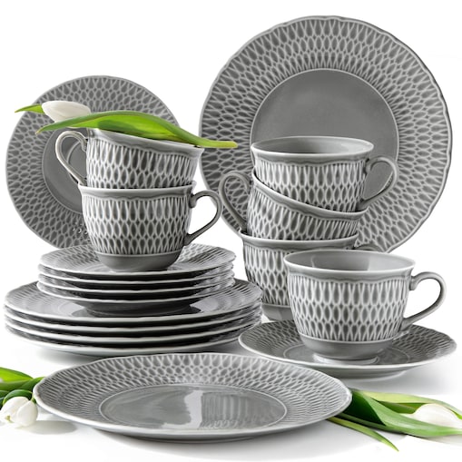 Zestaw kawowy 6 os. (18 el.) SOFIA KSIĘŻYCOWA