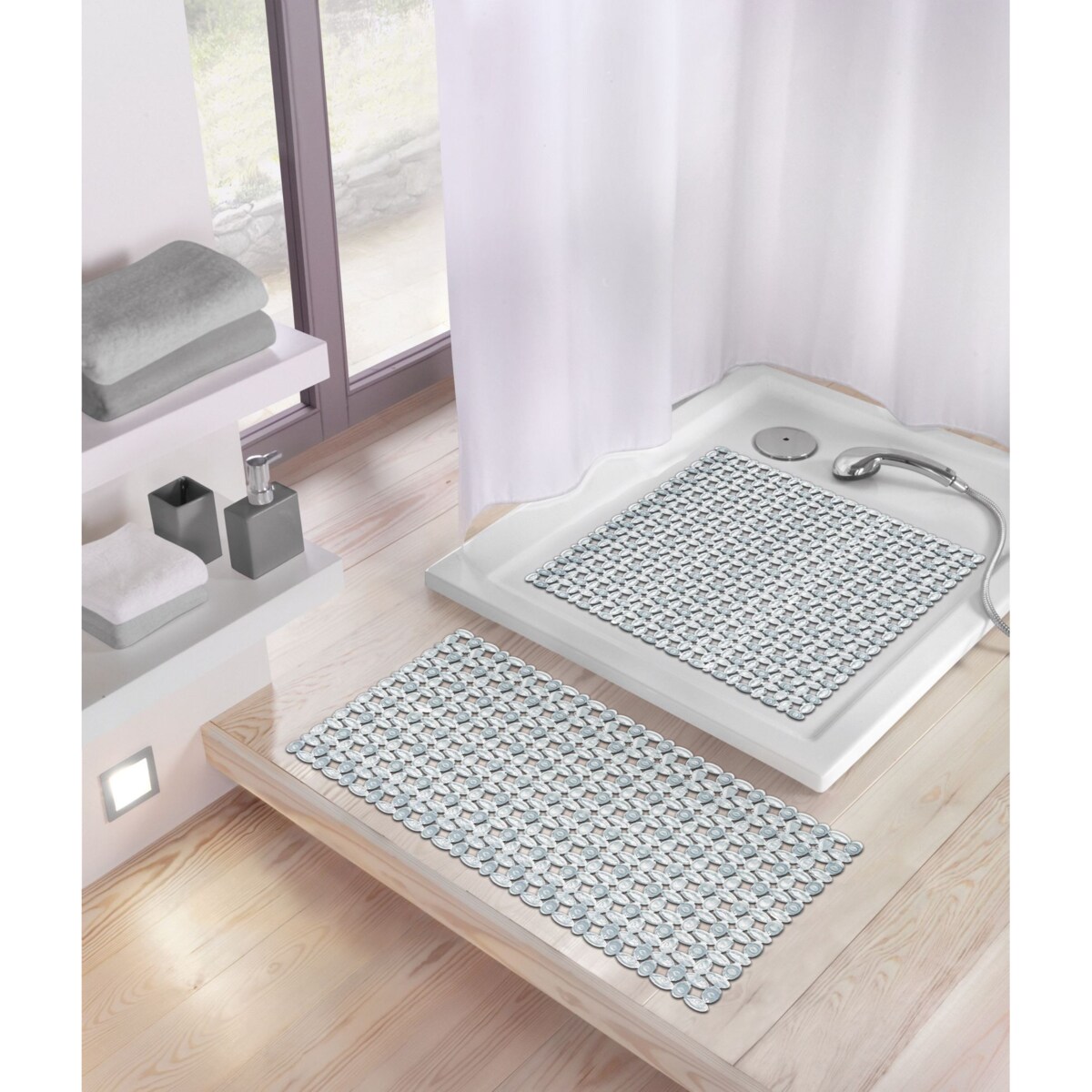 Kleine Wolke Ivy Mata bezpieczeństwa do wanny Clear 39x 69 cm