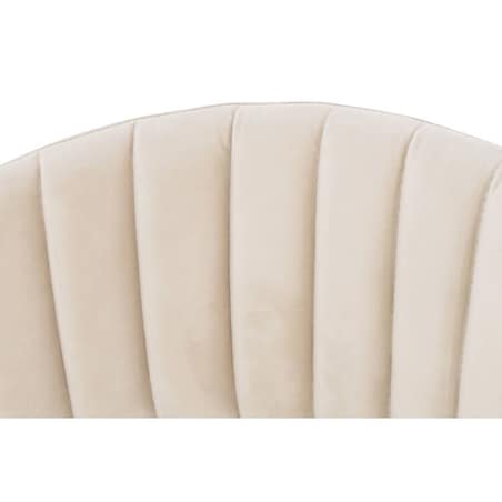 Krzesło glamour Margo KH121100121.4 eleganckie do jadalni beżowe, King Home