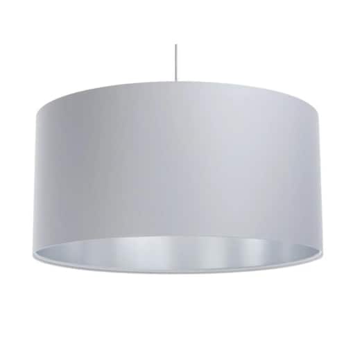 Lampa wisząca MODERN 40 szara/srebrne lustro