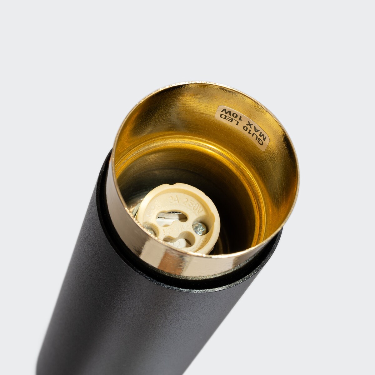 Plafon NERO 12,5 czarny/złoty