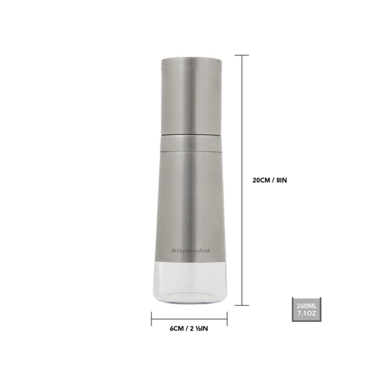 KitchenAid młynki do soli i pieprzu - zestaw 2 sztuki