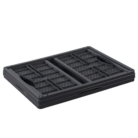 Pojemnik Plastikowy Składany Koszyk Na Zakupy Do Samochodu Skrzynka Na Owoce Warzywa 46,4 X 34 X 22 Cm Klapbox