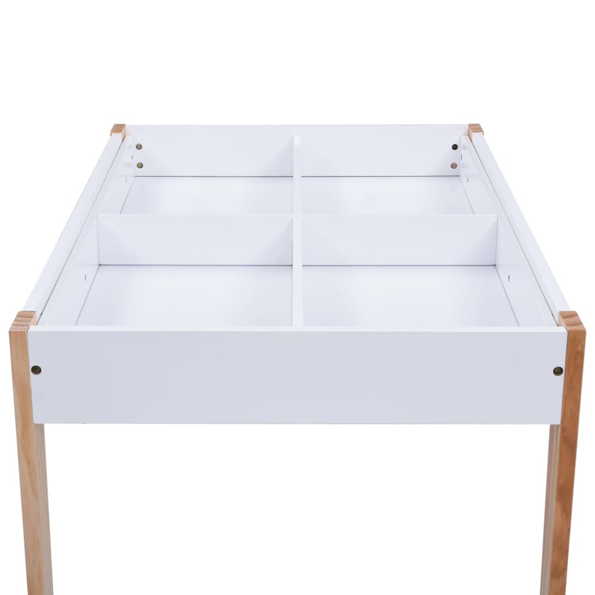 vidaXL 3-częściowy zestaw dla dzieci, stolik do rysowania i krzesła