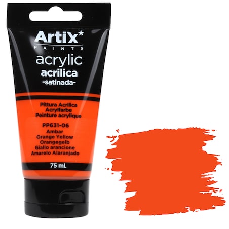 farba akrylowa artix pp631-06 orange yellow 75ml