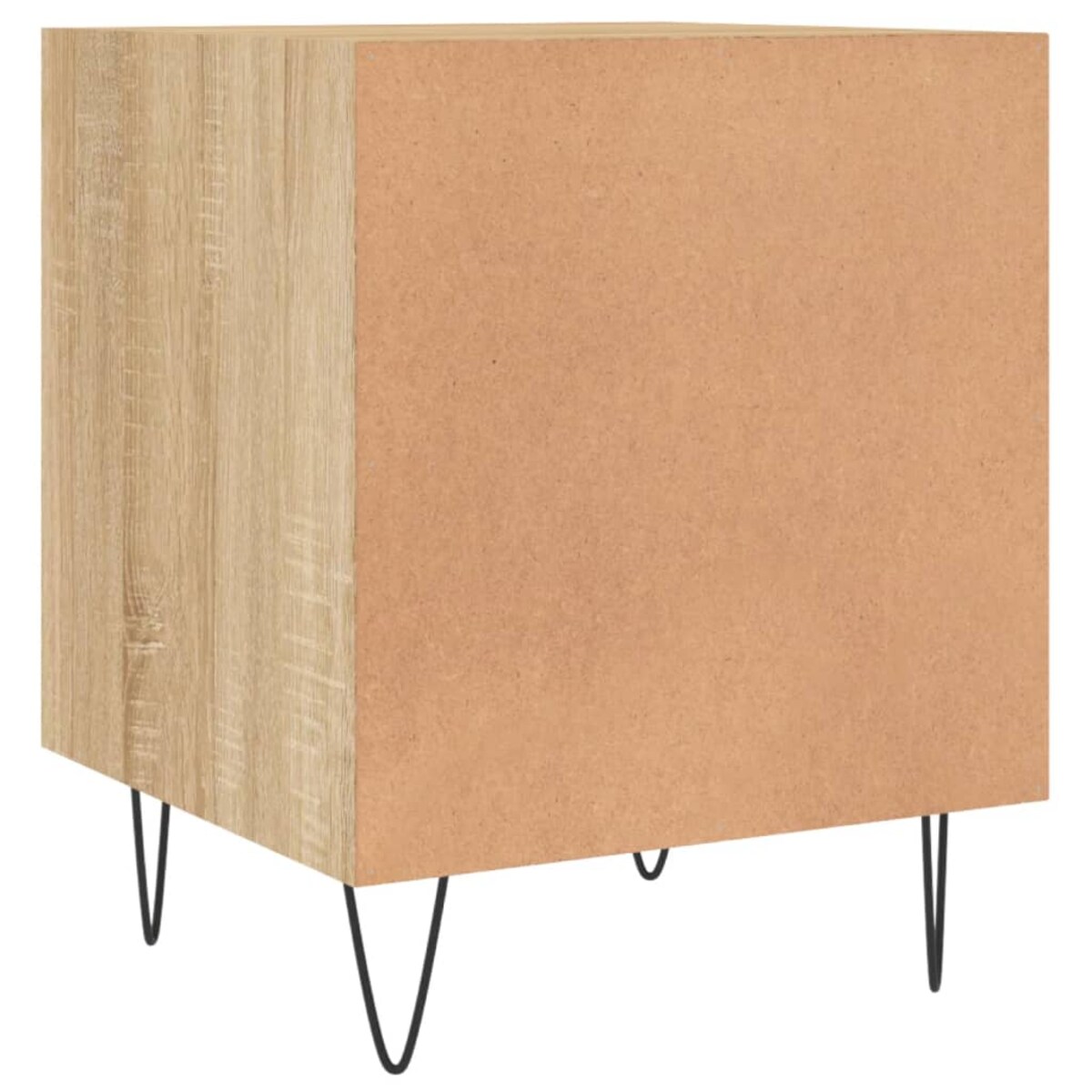 vidaXL Szafka nocna, dąb sonoma, 40x40x50 cm, materiał drewnopochodny