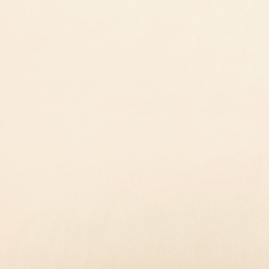 vidaXL Obrotowe krzesło biurowe, kremowe, tapicerowane aksamitem