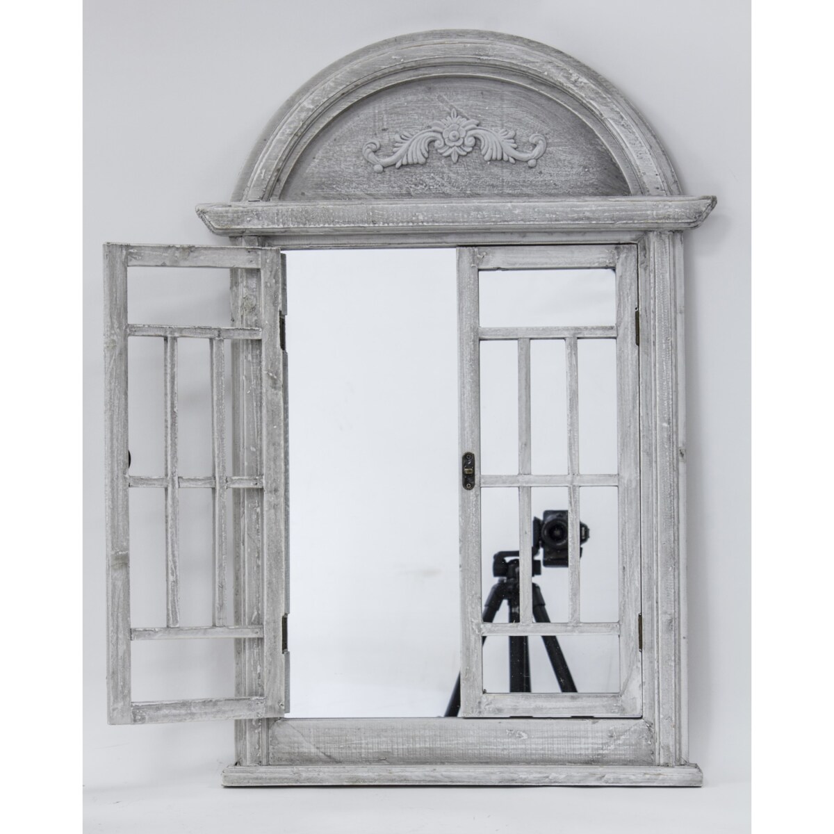 Lustro z okiennicami 80x55x4 cm