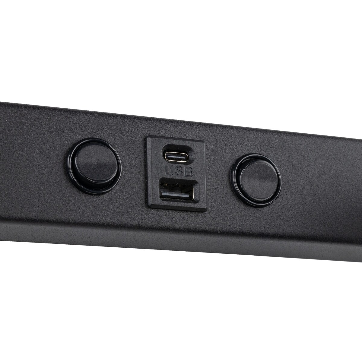 Kinkiet 2xGU10 z USB A+C i włącznikiem NEX BLACK 11356 TK Lighting czarny