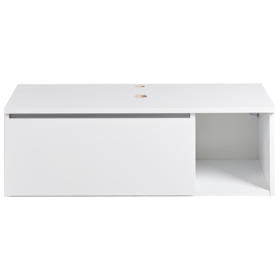 Szafka łazienkowa wisząca pod umywalkę RUPANCO 80 cm Biały