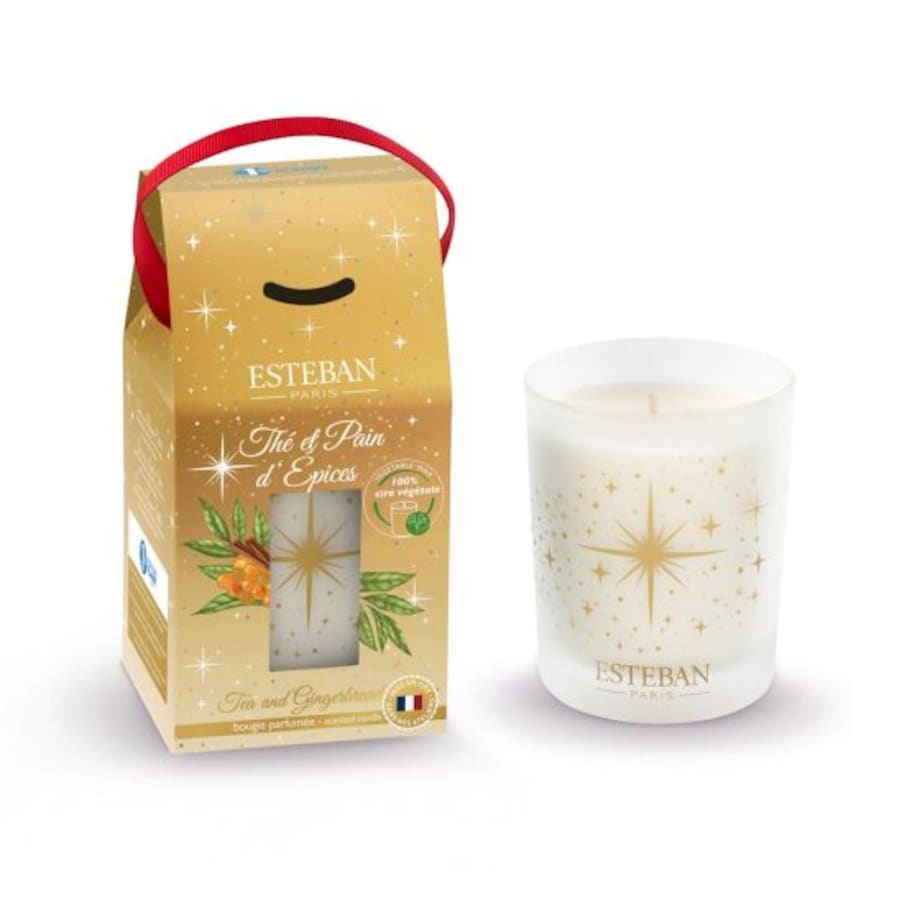 Świeca zapachowa 180 g Tea & Gingerbread 2024 Esteban