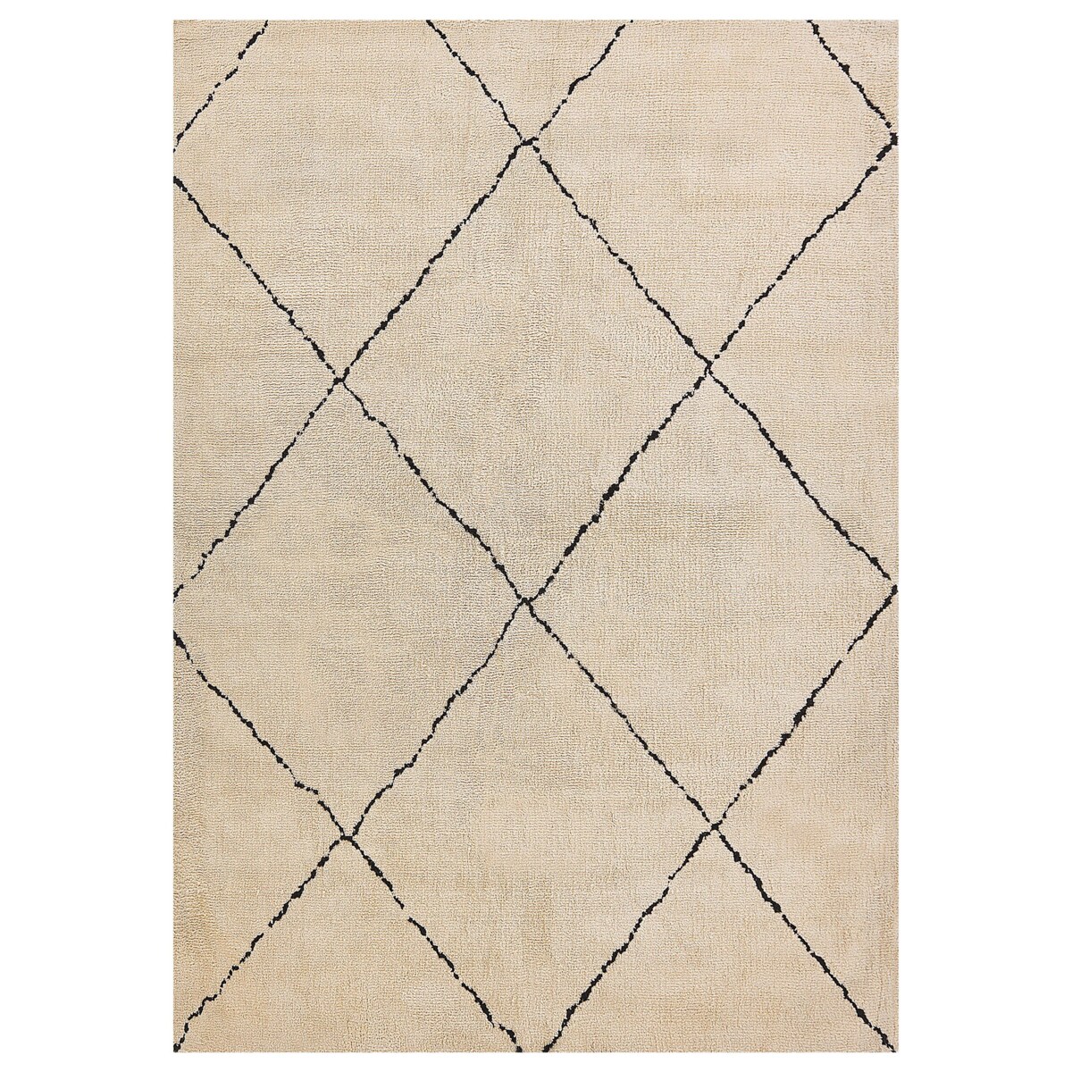 Dywan 160 x 230 cm beżowy MUTKI