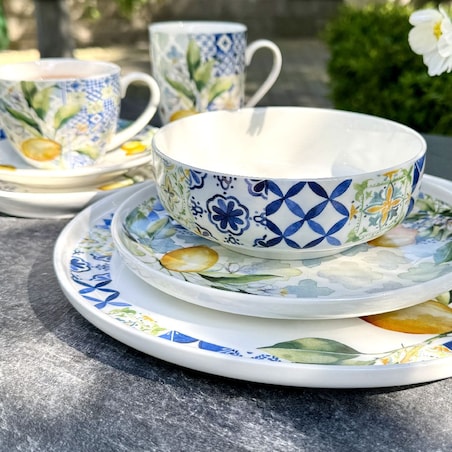 VILLA ITALIA Kubek porcelanowy 330 ml LIMONETTI