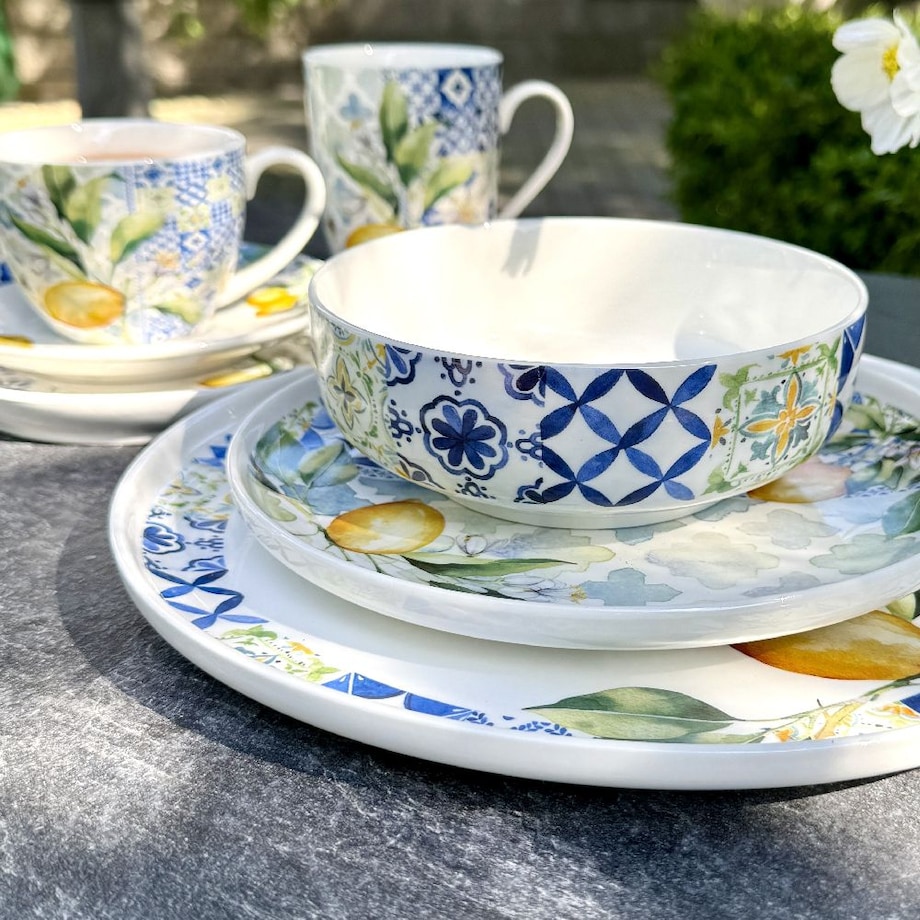 VILLA ITALIA Kubek porcelanowy 330 ml LIMONETTI