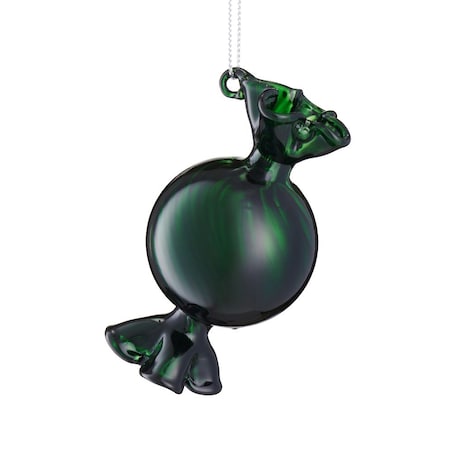 VILLA ITALIA Bombka szklana CUKIEREK green 9 cm