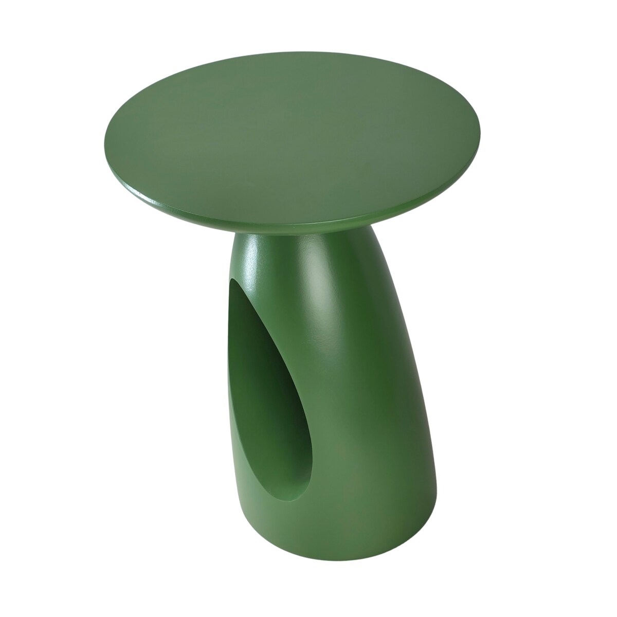 Stolik drewniany różne kolory Island, kolor groszkowa zieleń