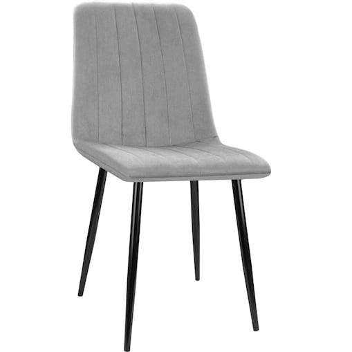 Krzesło tapicerowane welur loft do salonu jadalni nowoczesne