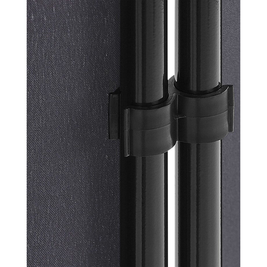 3-panelowy składany parawan pokojowy 160 x 170 cm szary NARNI