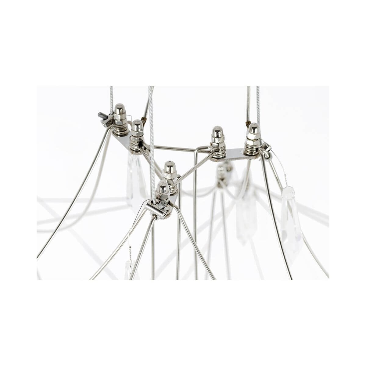 Nowoczesny żyrandol Constelation MSE1501100208 LED 36W stal szczotkowana