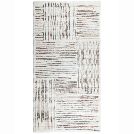 Dywan nowoczesny Mono 80x150 cm Abstrakcja kremowy
