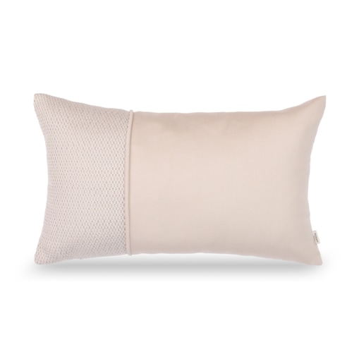 Poduszka dekoracyjna Porcelanowy Beż 50 x 30 cm