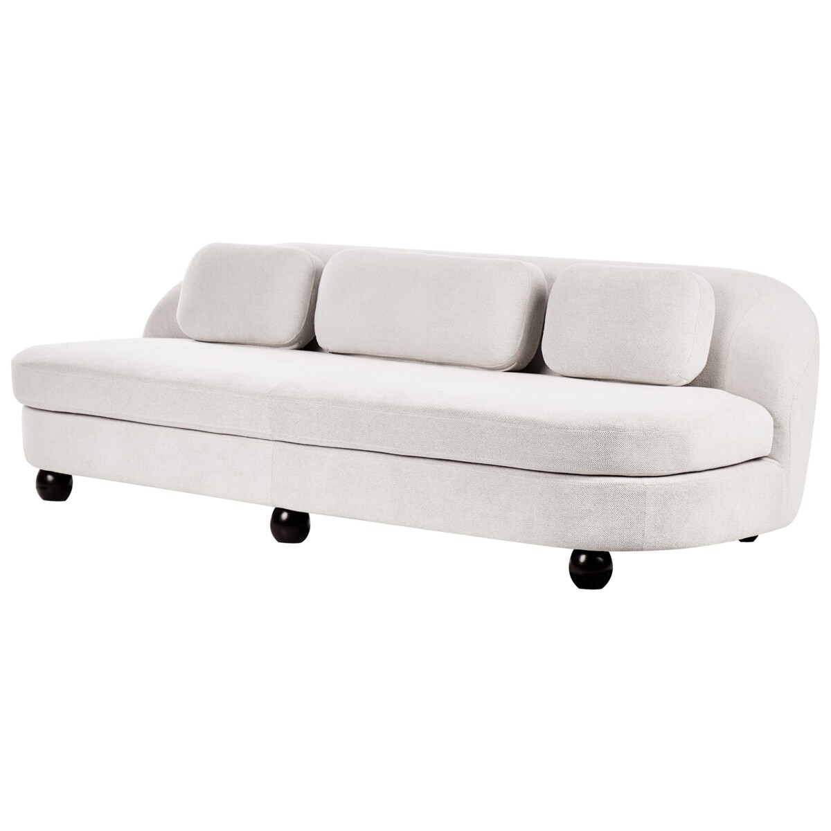 Sofa 3-osobowa złamana biel FANSEN