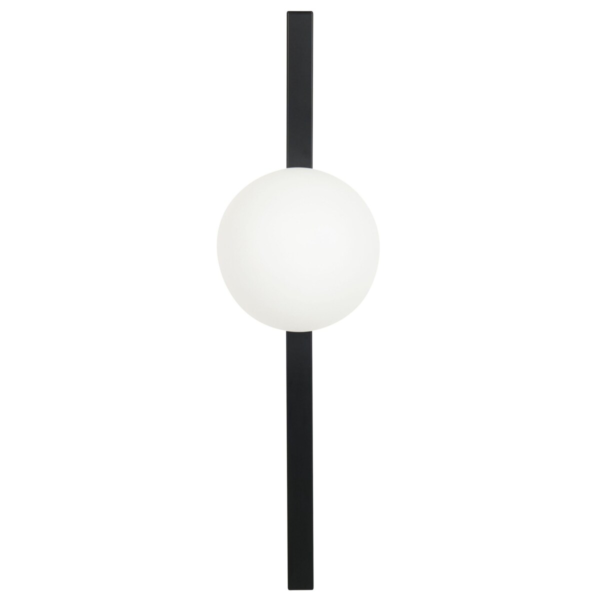 Lampa ścienna 1-punktowa metalowa czarna ISABELLA