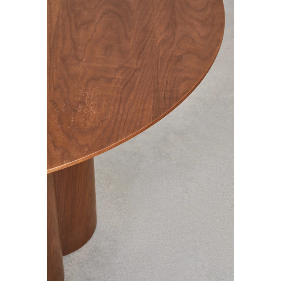 Okrągły stół do jadalni orzechowy Athena Ø120 cm