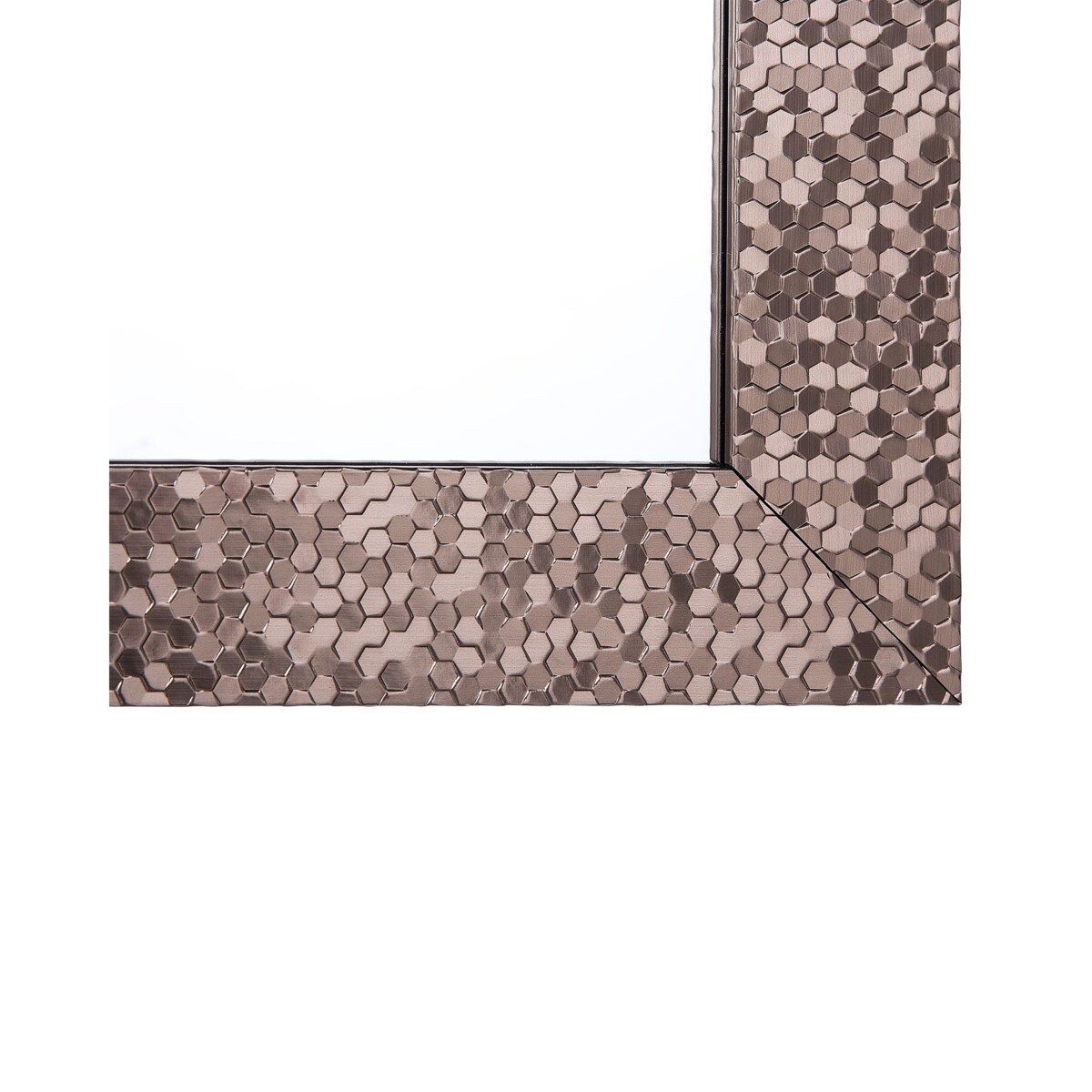 Lustro ścienne MARANS 50 cm 130 cm Brązowy