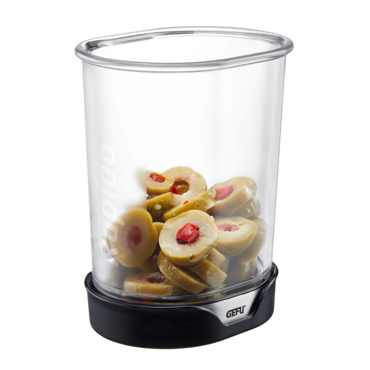 Krajalnica ręczna do warzyw i owoców z pojemnikiem, wygodna, domowa szatkownica.