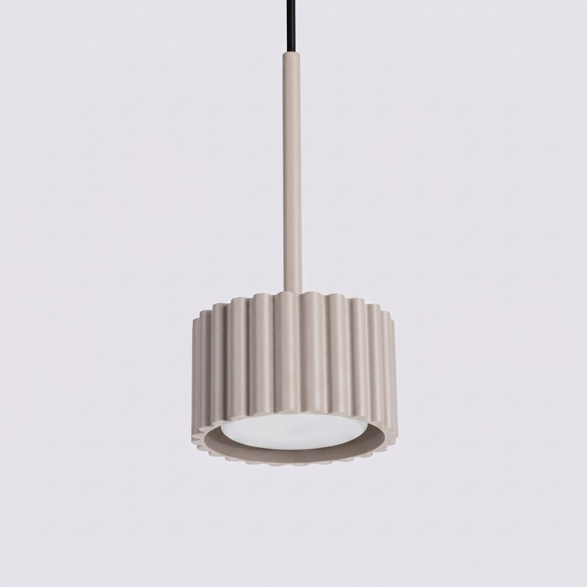 Lampa wisząca AURA 1 taupe Gx53