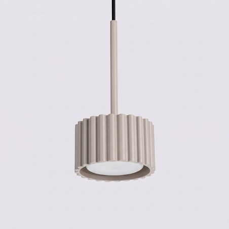 Lampa wisząca AURA 1 taupe Gx53