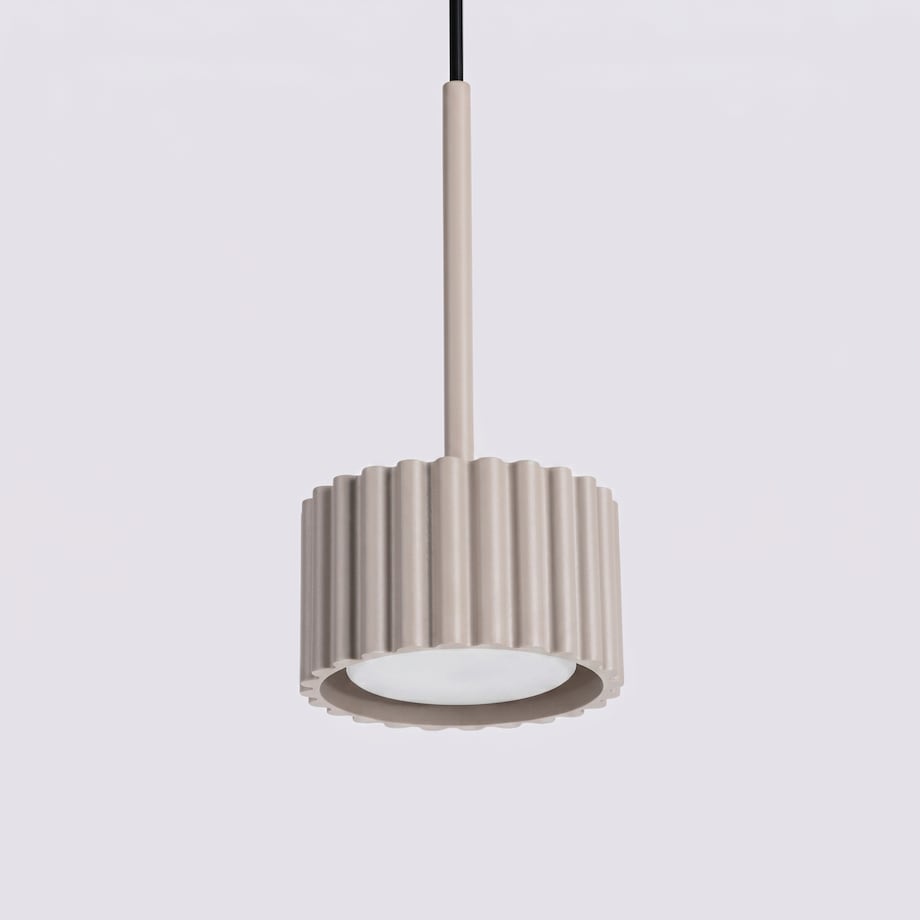 Lampa wisząca AURA 1 taupe Gx53