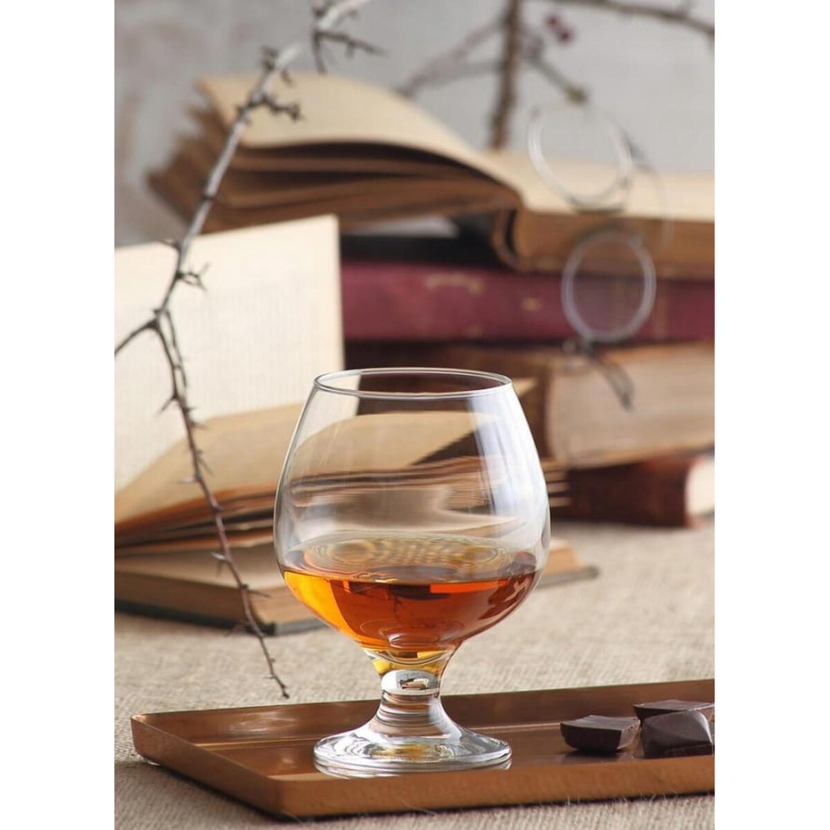 Kieliszek do koniaku piwa 350 ml na deser pudding