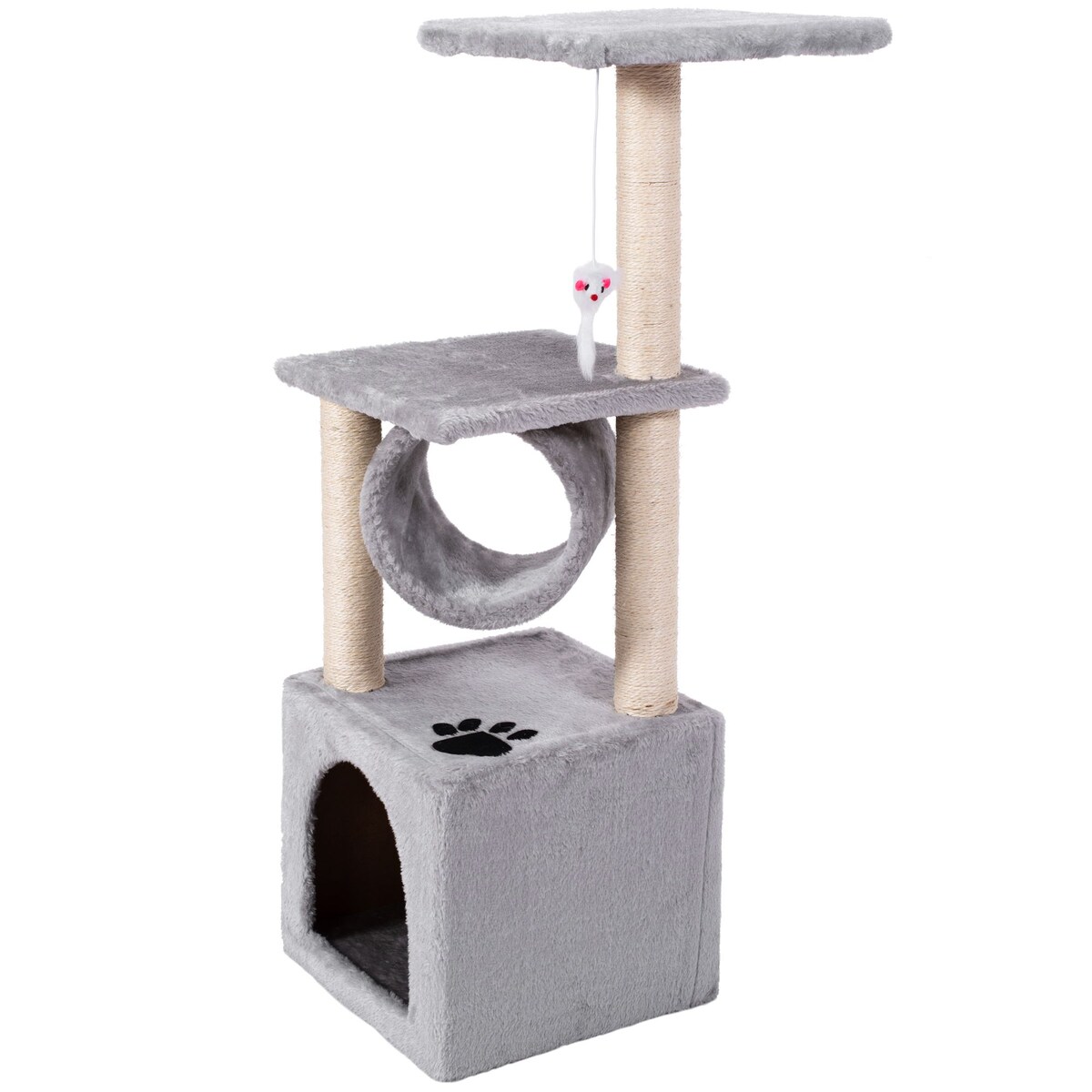 DRAPAK DLA KOTÓW SZARY 322137 XL