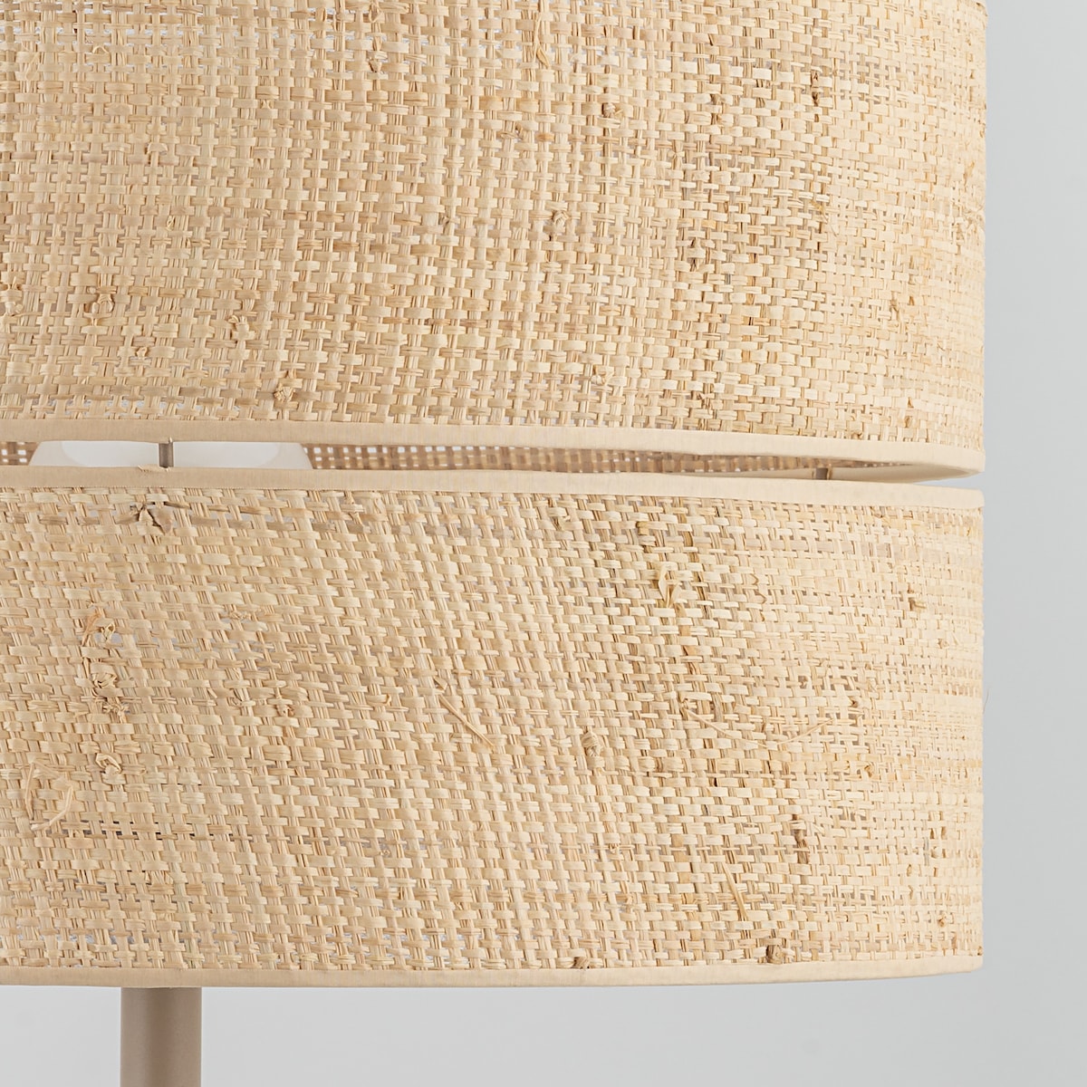Lampa podłogowa TK Lighting CALMA 16181 boho, beżowy klosz z rafii, E27, 159 cm do salonu i sypialni