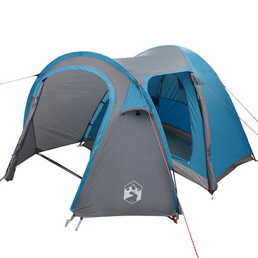 vidaXL Namiot kopułowy z dachem Inny Niebieski 384 x 254 x 170 cm