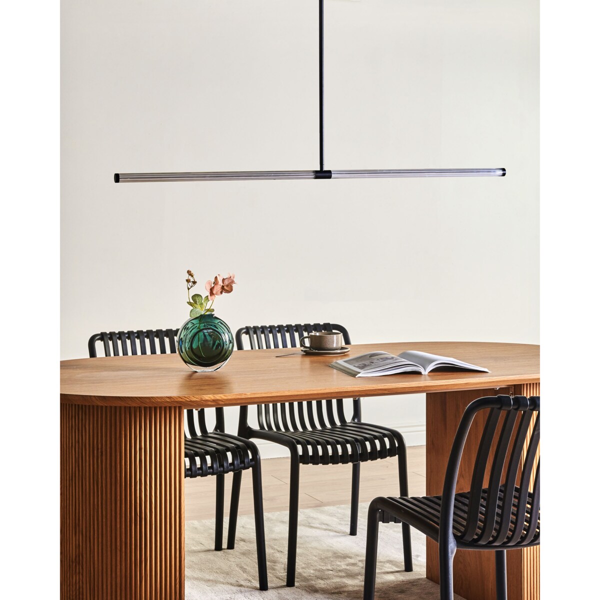 Lampa wisząca LED MAGARA Metal Czarny