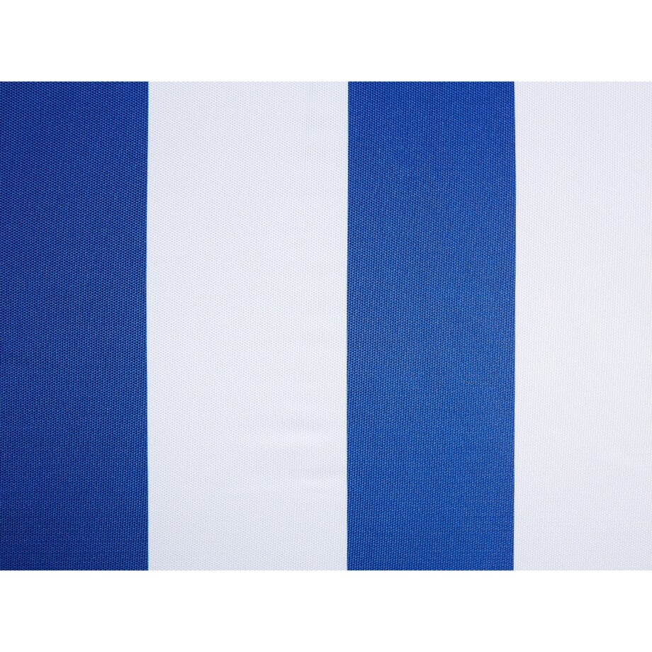 Parasol ogrodowy ⌀ 150 cm niebieski z białym MONDELLO
