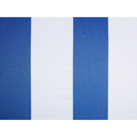 Parasol ogrodowy ⌀ 150 cm niebieski z białym MONDELLO