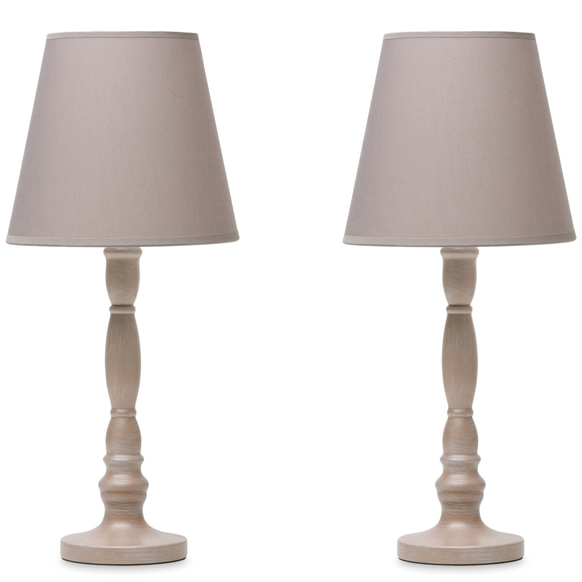 KONSIMO GITTA Lampka nocna 2szt kolor beżowy