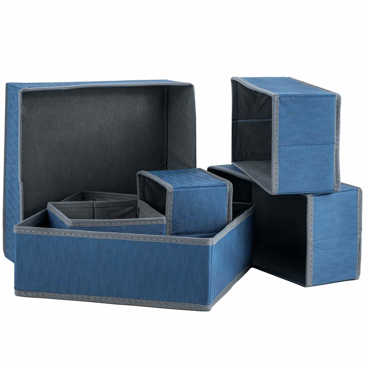 Organizer Do Szuflady Na Bieliznę Skarpetki 6 El.