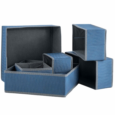 Organizer Do Szuflady Na Bieliznę Skarpetki 6 El.