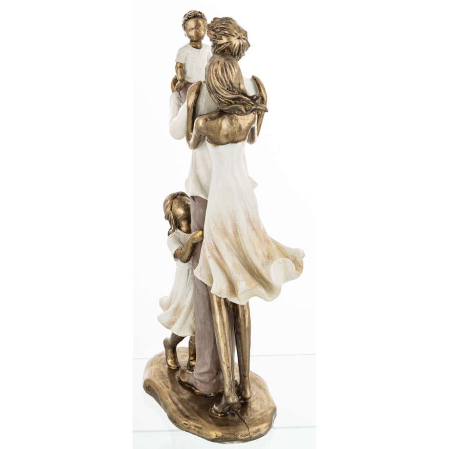 Dekoracja - Figurka młodzi rodzice 26x13x7,5 cm FAMIGLIA FELICE