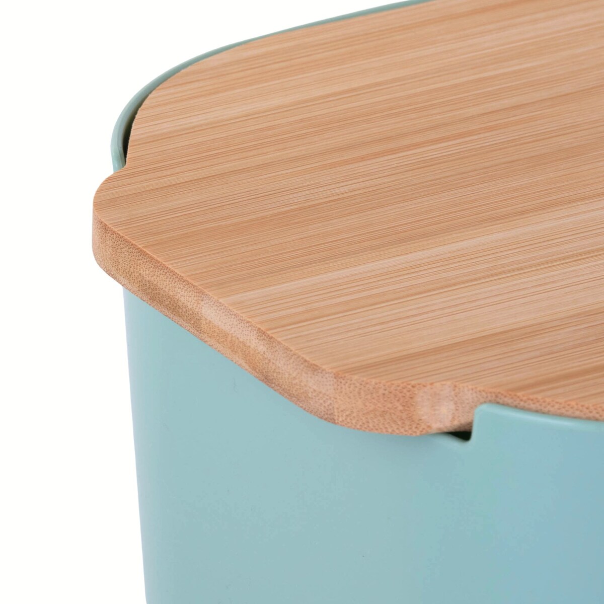 Chlebak z bambusową pokrywką, 33 x 18,5 x 12 cm