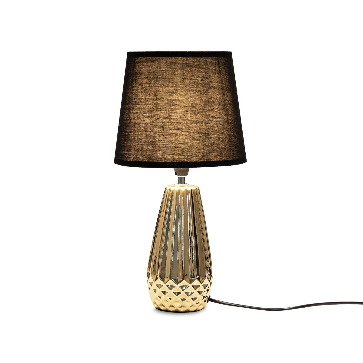 KONSIMO ERANA Lampa stołowa kolor złoty