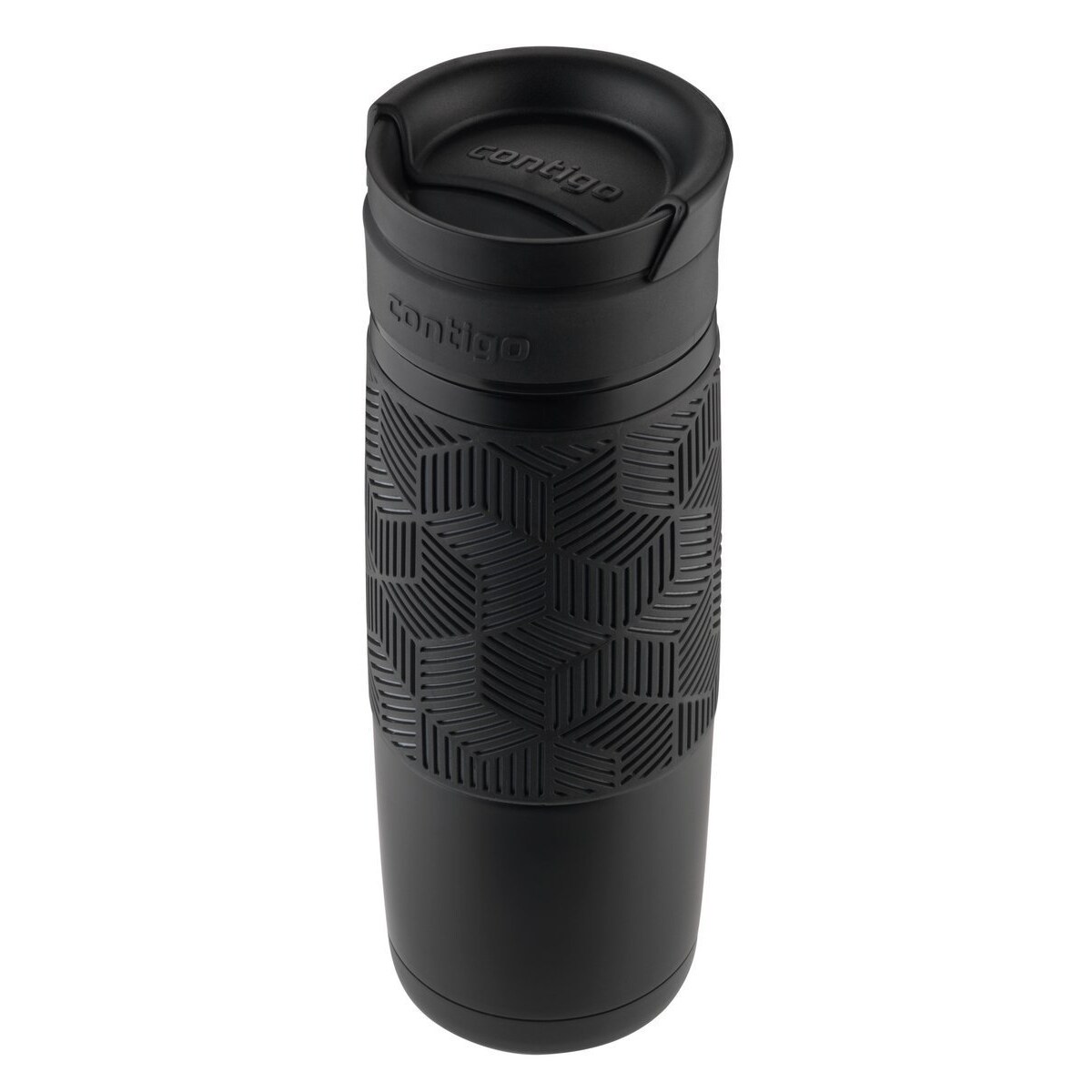 Thermal mug Contigo Transit (Metra) 470ml Black Black  NIEUŻYWANE  KATEGORIE \ KONFIGURATOR NIEUŻYWANE KATEGORIE \ Black Week \ DLA NIEGO Thermal  mug colours. \ Thermal mugs Black Kubki termiczne do samochodu