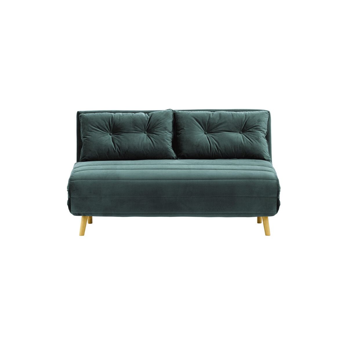 Sofa rozkładana Flic 142 cm-Velluto 12-like oak